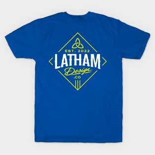 Latham Design Co. – Diamond White/Yellow T-Shirt